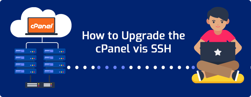 How to upgrade the cpanel vis SSH